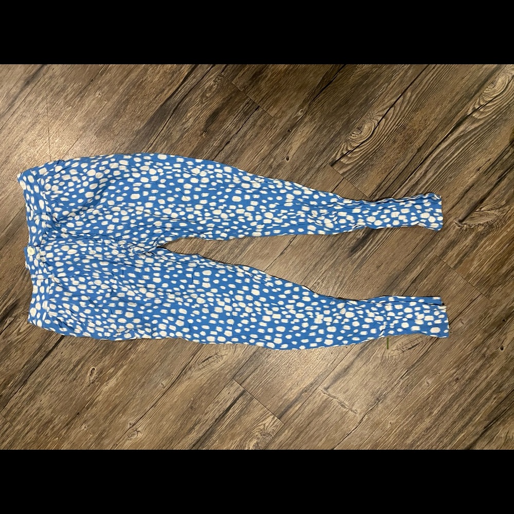 Blue & White Trousers